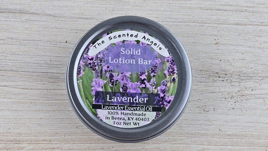 TSA Handmade Lavender - Solid Lotion Bar