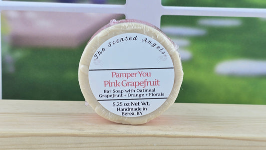 Pamper You Pink Grapefruit Bar Soap - 5.25 oz