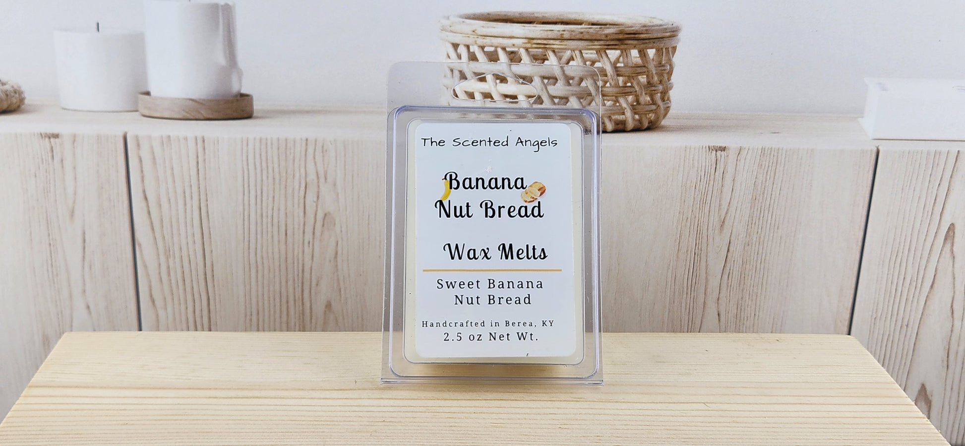 Banana Nut Bread Wax Melts - Wax Cubes