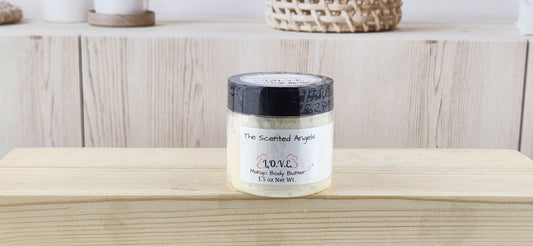 Love Spell - Whipped Mango Butter - Whipped Body Butter - 1.5 oz front label