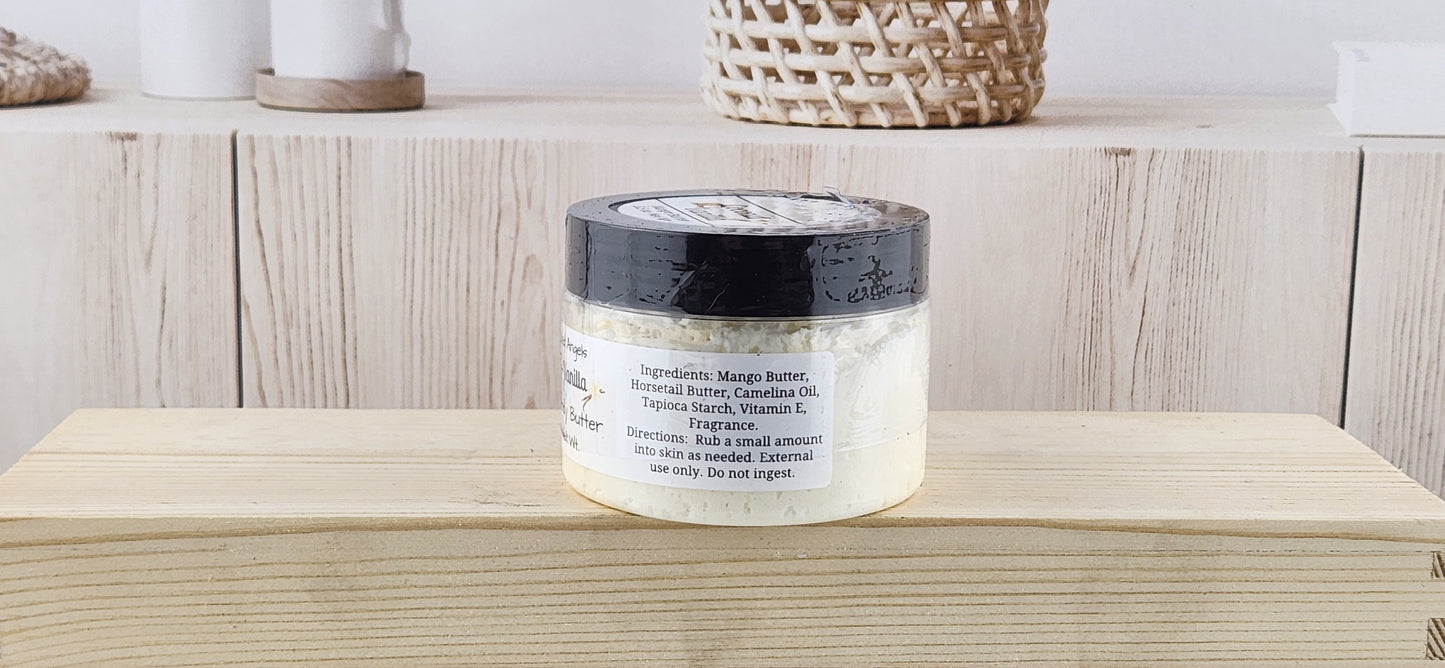 Whipped Body Butter - Coconut Vanilla Body Butter - 3.5 oz back label