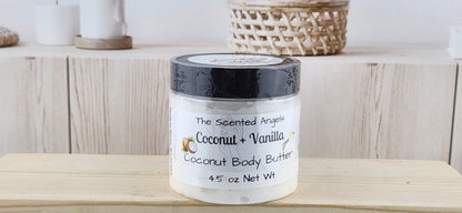 Whipped Body Butter - Cocoa Body Butter  - 4.5 oz front label