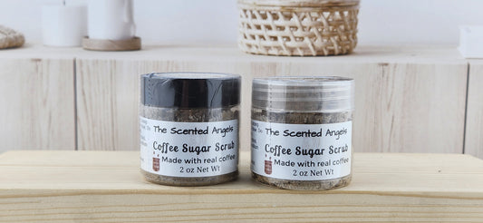 Coffee Sugar Scrub - 2 oz front label