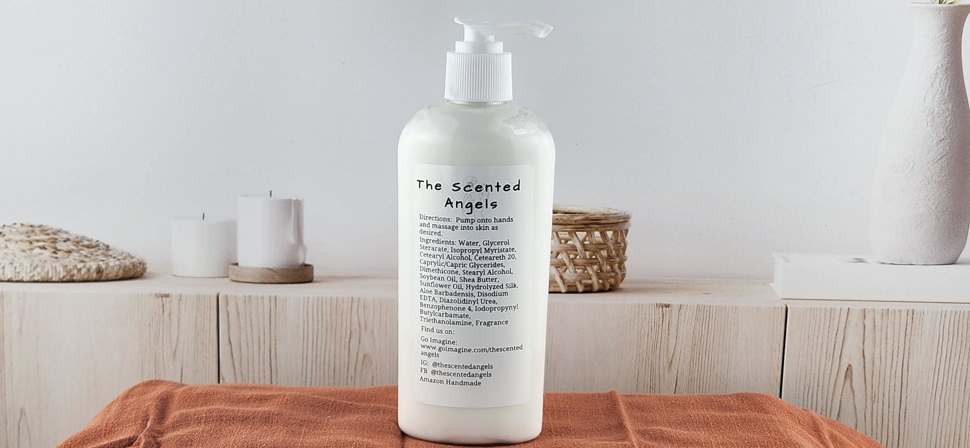 oatmeal honey body lotion back label