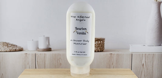 Bourbon Vanilla shower moisturizer front view