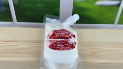 Sugared Strawberries -- 100% Soy Squeezy Wax Melts - 3 oz