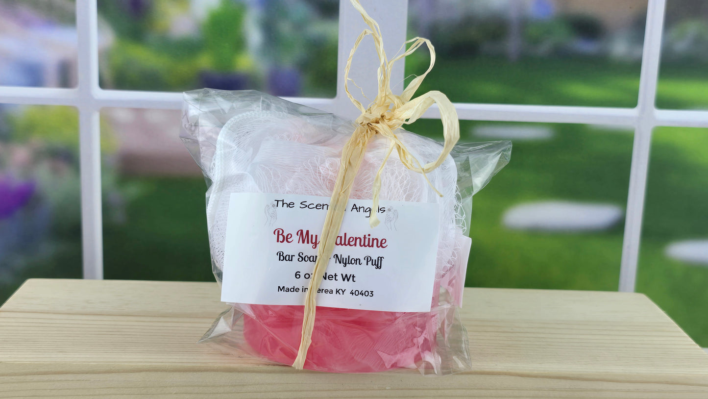 Be My Valentine Hand & Body Bar Soap - 6 oz