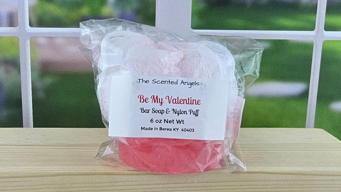 Be My Valentine Hand & Body Bar Soap - 6 oz