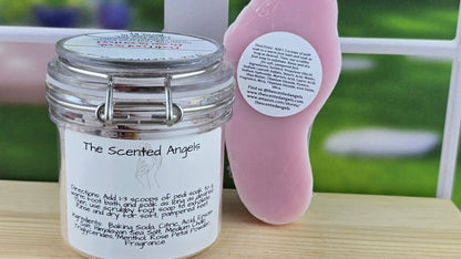 Pedi Foot Soak 4.5 oz and Bar Soap 5 oz