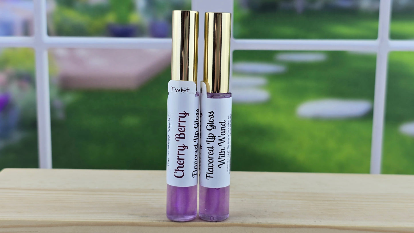 Moisturizing Cherry Berry Flavored Lip Gloss