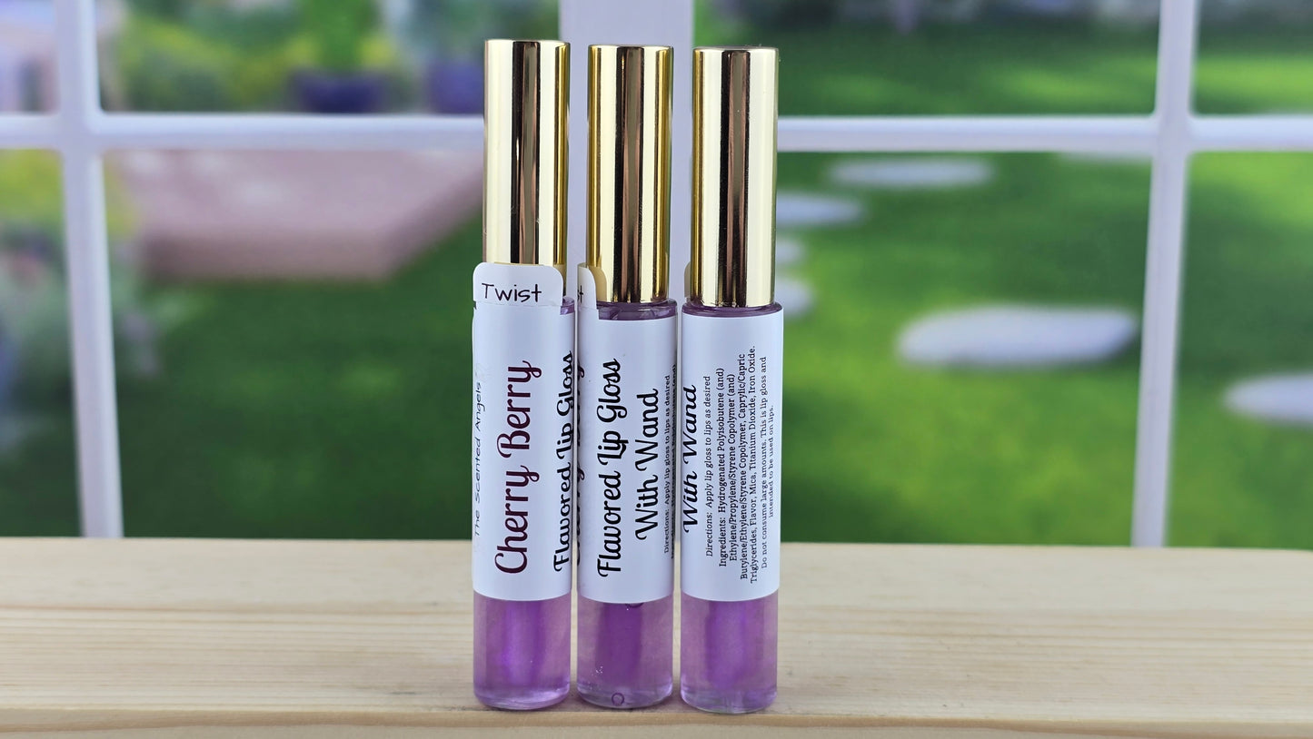 Moisturizing Cherry Berry Flavored Lip Gloss