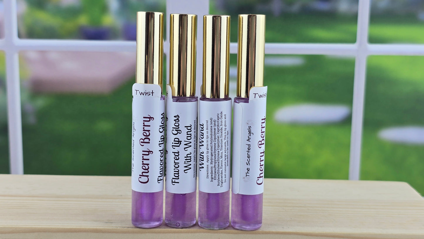 Moisturizing Cherry Berry Flavored Lip Gloss