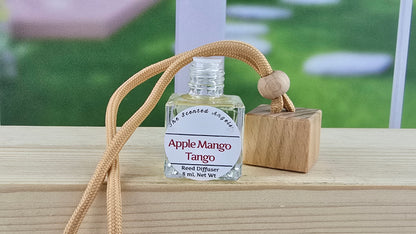 Scented Mini Car Reed Diffuser/Air Freshener - Long-Lasting