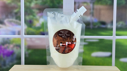 wax melt 6 oz squeeze pouch