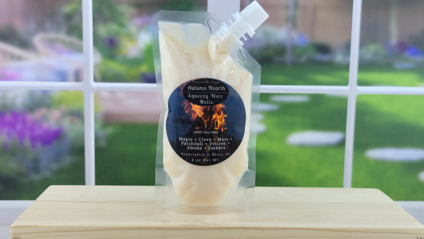 Autumn Hearth Soy Squeezy Wax Melts front view