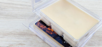 clamshell opened showing inside of package