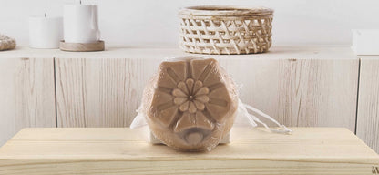 Banana Nut Bread Flower Bar Soap - F2 The Scented Angels Bar Soap
