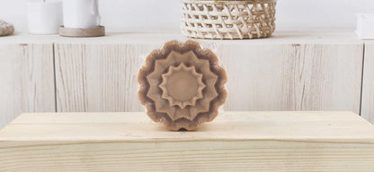 Banana Nut Bread Flower Bar Soap - F3 The Scented Angels Bar Soap