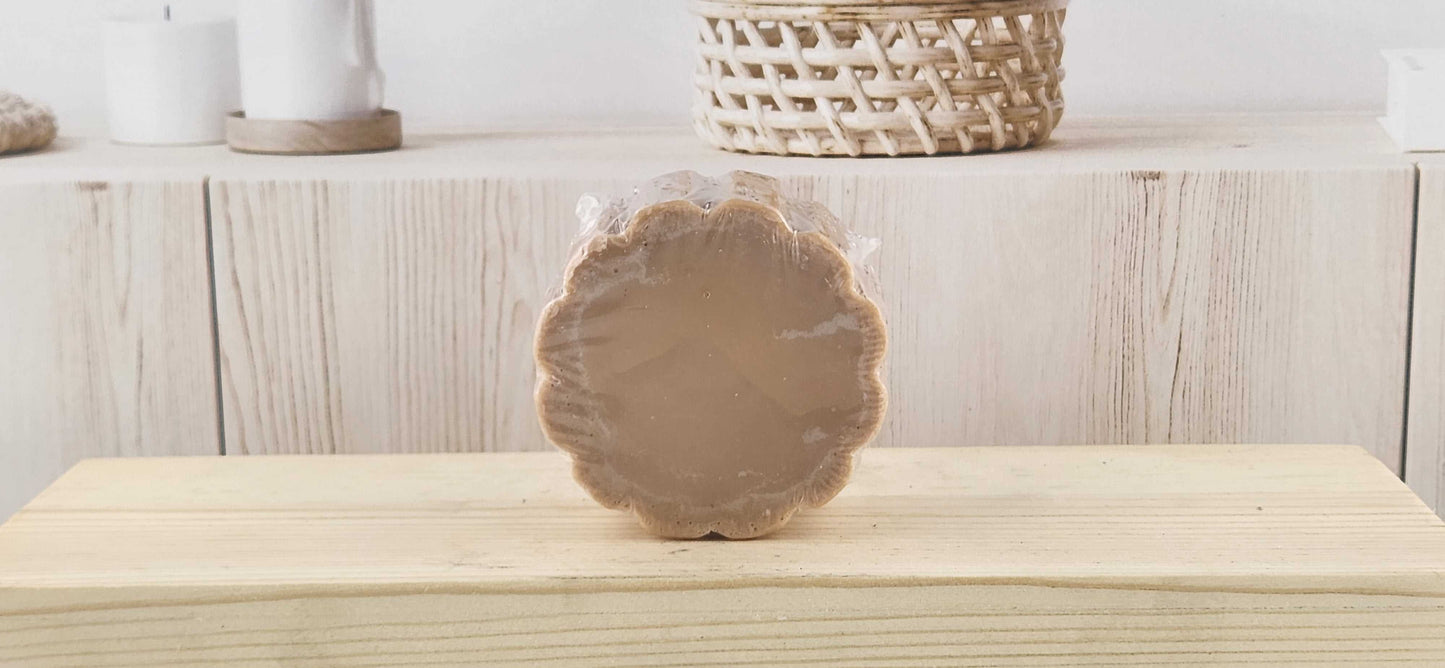 Banana Nut Bread Flower Bar Soap - F3 The Scented Angels Bar Soap
