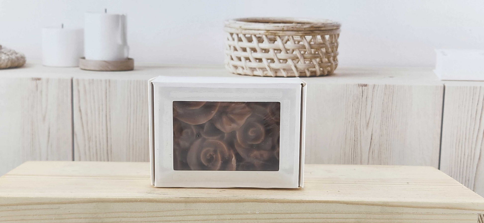 Banana Nut Bread Rose Flower Bar Soap - READ DESCRIPTION The Scented Angels Bar Soap