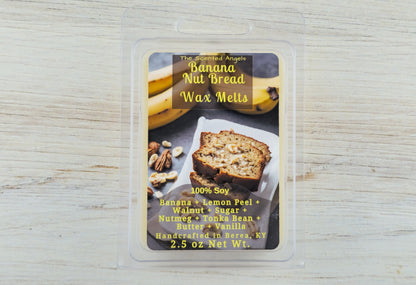 Banana Nut Bread Soy Wax Melts 1 flat