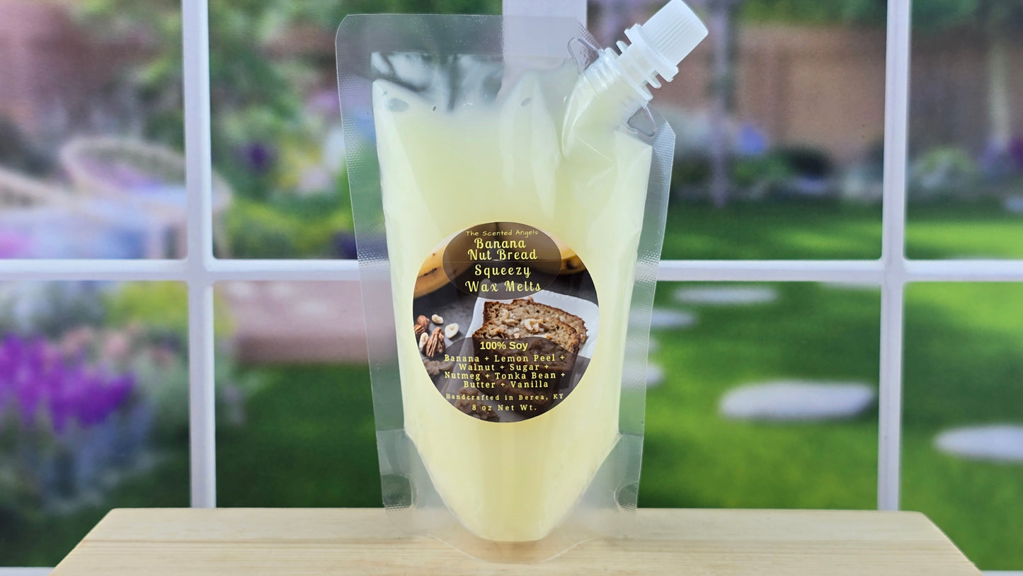 squeezable wax melt pouch 8 oz