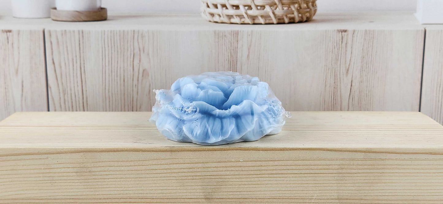 Beach Walk Peony Flower Soap Bar The Scented Angels Bar Soap