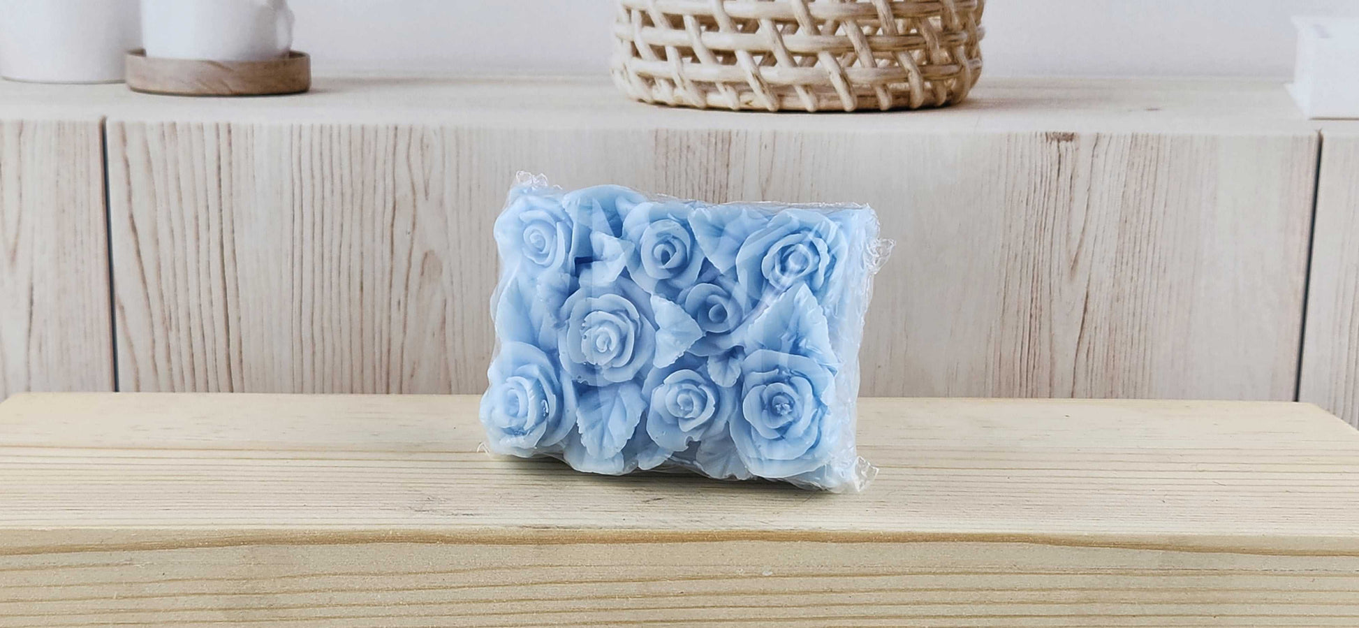Beach Walk Rose Petal Flower Soap Bar The Scented Angels Bar Soap