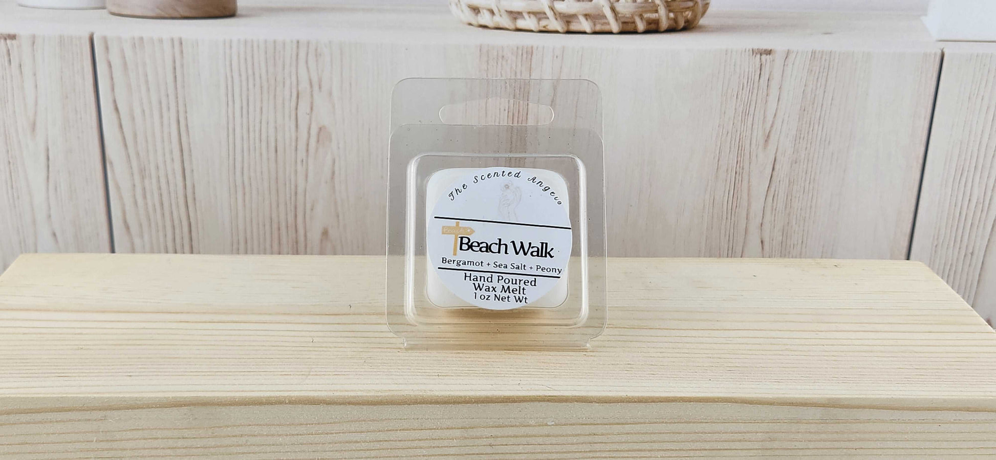 Beach Walk Scented Wax Melts - 2.5 oz - 6 cubes - Home Fragrance The Scented Angels Wax Melt