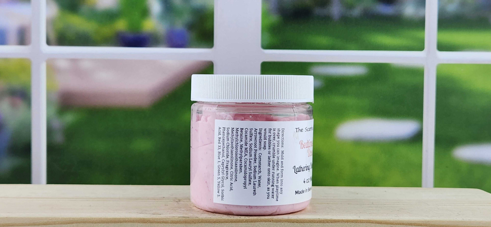 Bedtime Bubble Dough - 4 Colors The Scented Angels Soap Dough Bubble Bath