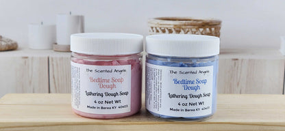 Bedtime Bubble Dough - 4 Colors The Scented Angels Soap Dough Bubble Bath