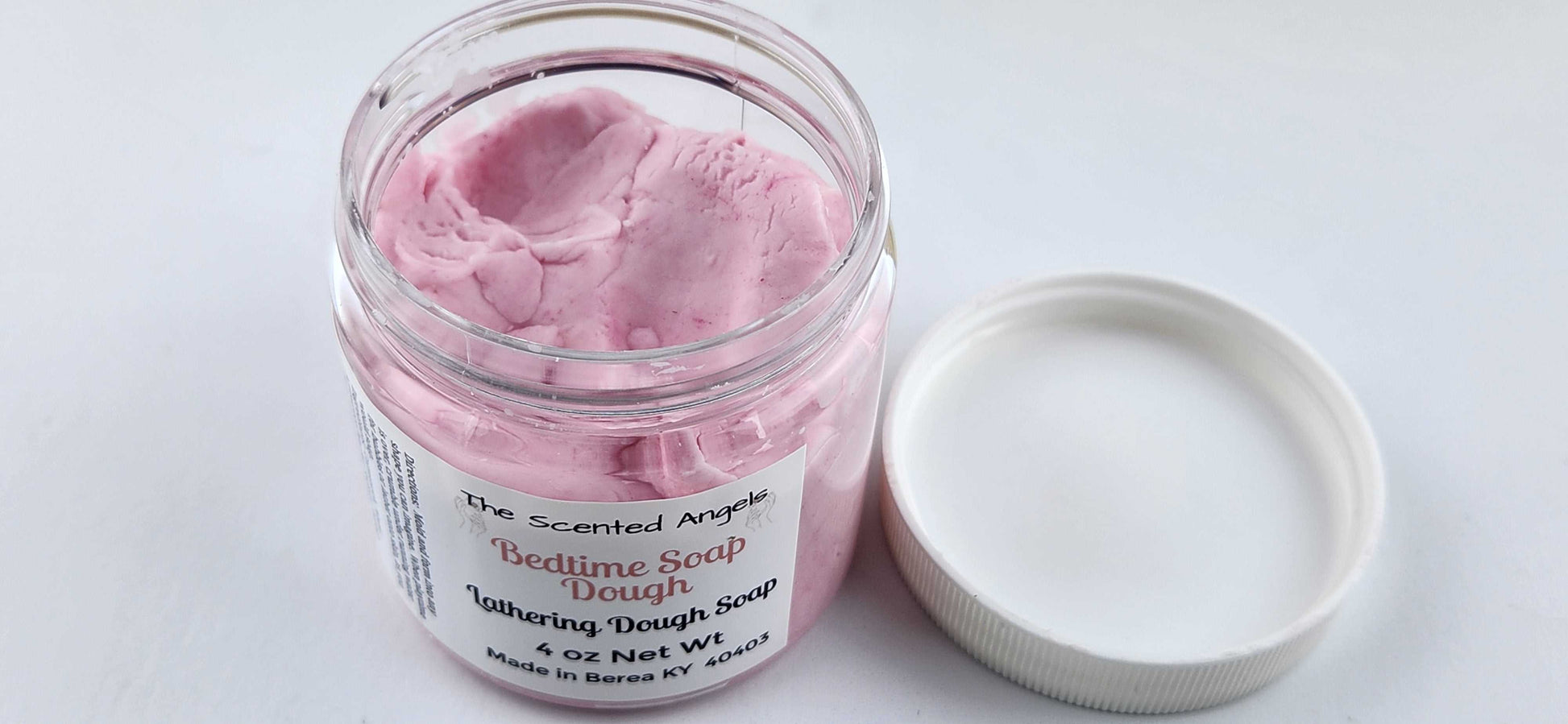 Bedtime Bubble Dough - 4 Colors The Scented Angels Soap Dough Bubble Bath
