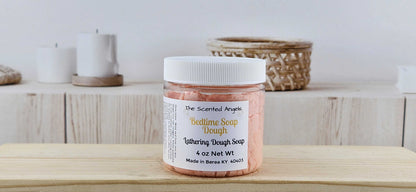 Bedtime Bubble Dough - 4 Colors The Scented Angels Soap Dough Bubble Bath