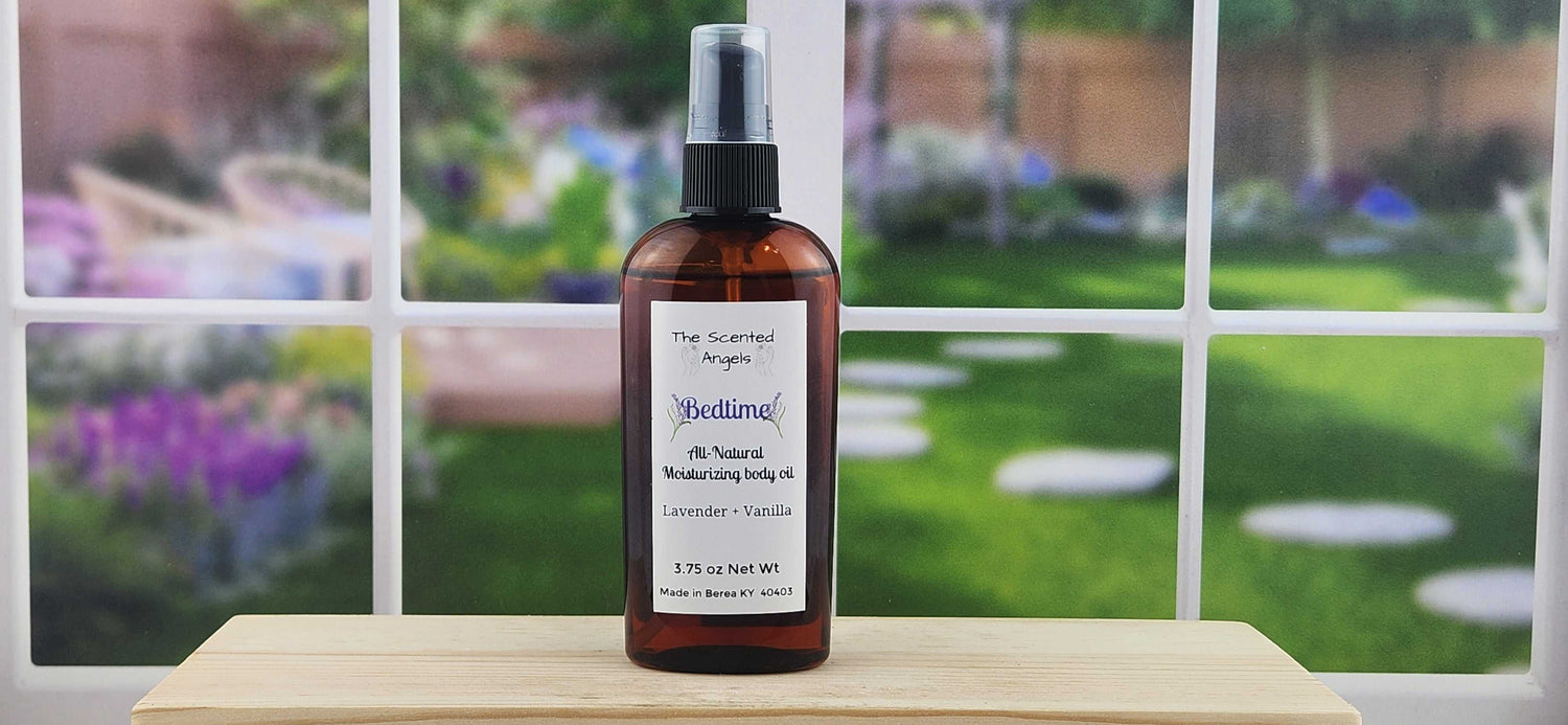 Bedtime Organic Moisturizing Body Oil The Scented Angels Body Oil