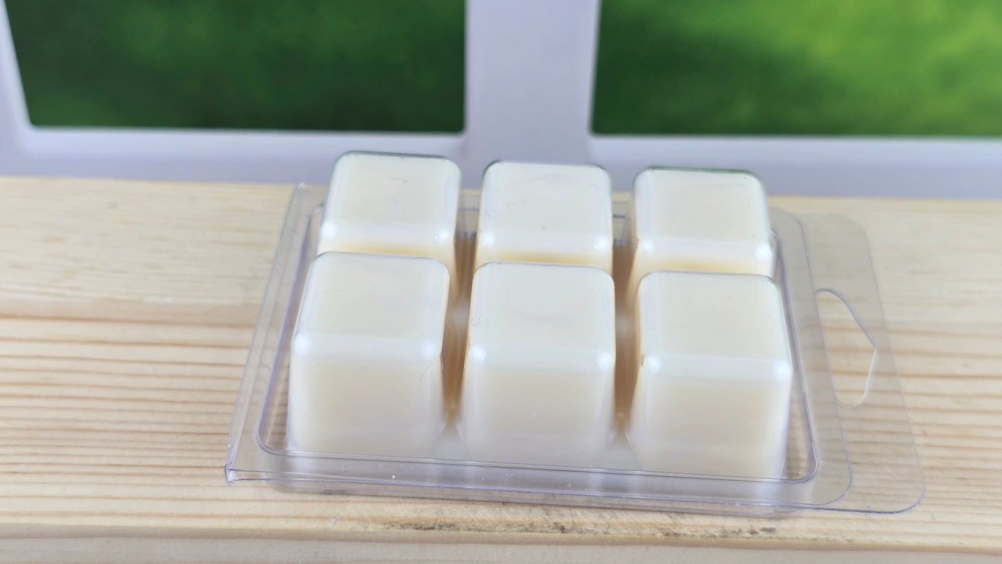 Back of clamshell wax melt