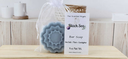 Black Sea Floral Bar Soap - F3 The Scented Angels Bar Soap