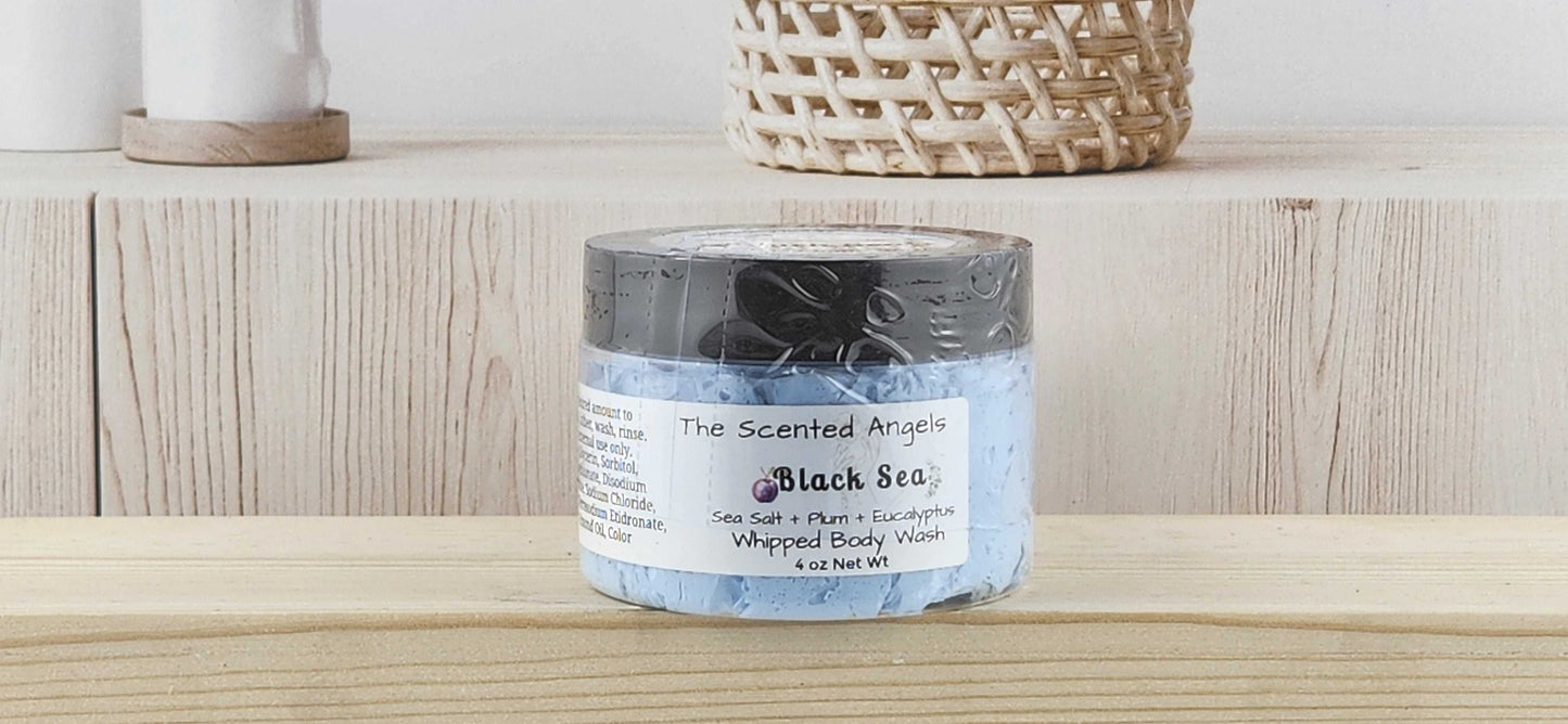 Black Sea Whipped Body Wash The Scented Angels Whipped Body Wash