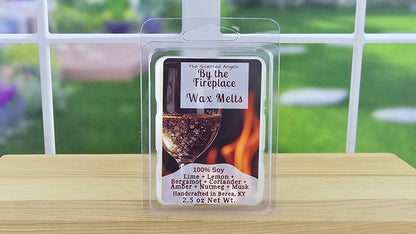 By the Fireplace clamshell wax melt