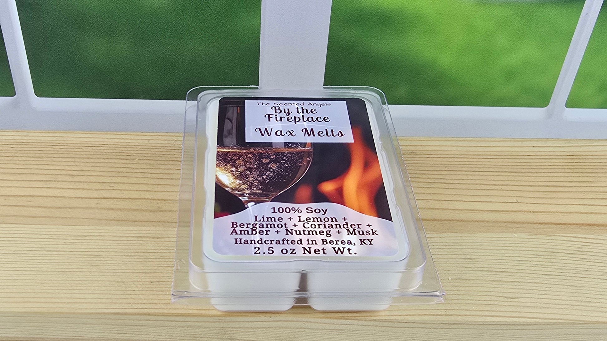 By the Fireplace wax melt tarts