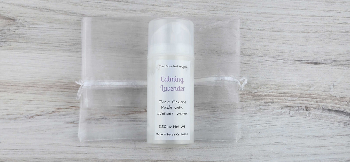 Calming Lavender Face & Body Cream The Scented Angels Face & Body Cream