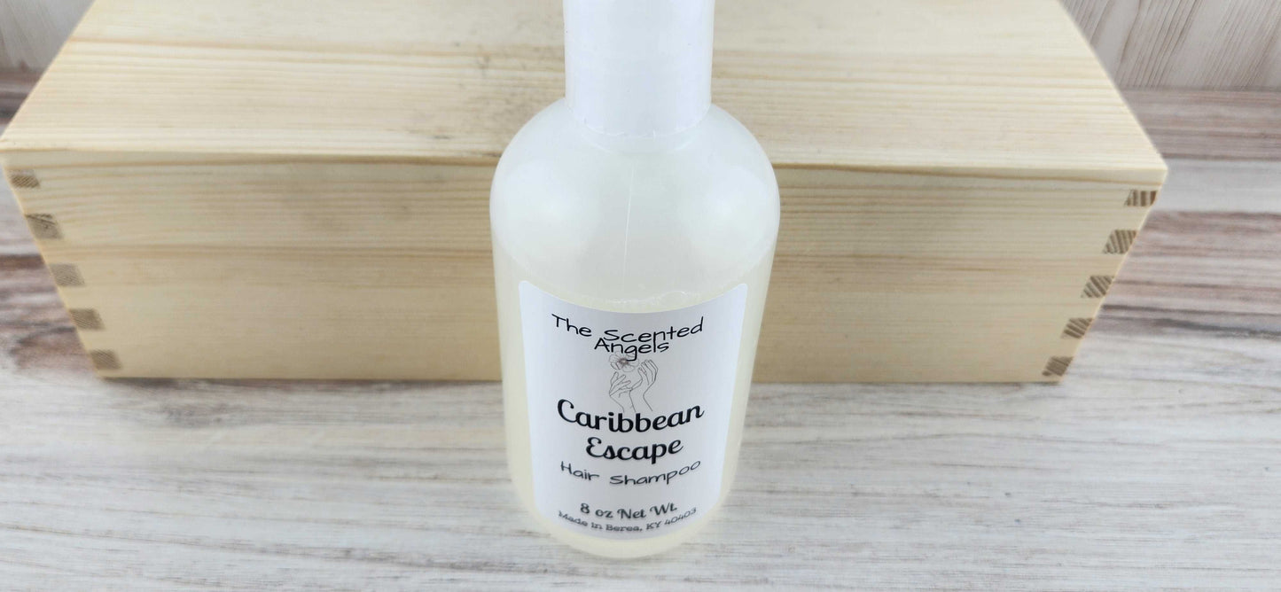 Caribbean Escape Nourishing Hair Shampoo The Scented Angels Shampoo