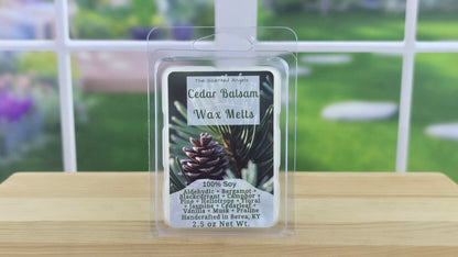 Cedar Balsam clamshell wax melt