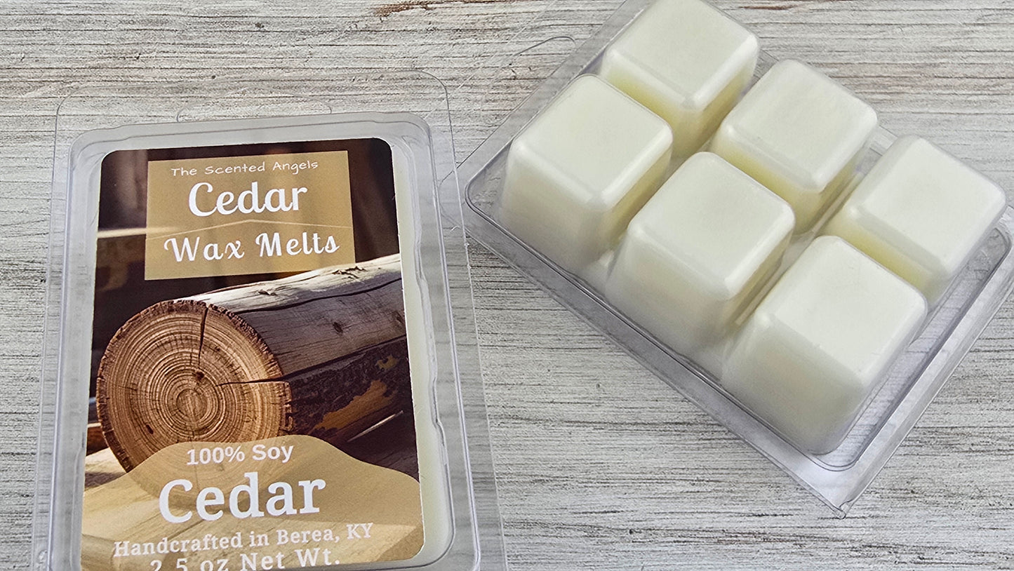 cedar wax melts