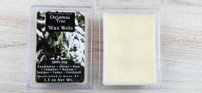 Christmas Tree -- 100% Soy Wax Melts - 2.5 oz - 6 cubes The Scented Angels Wax Melts