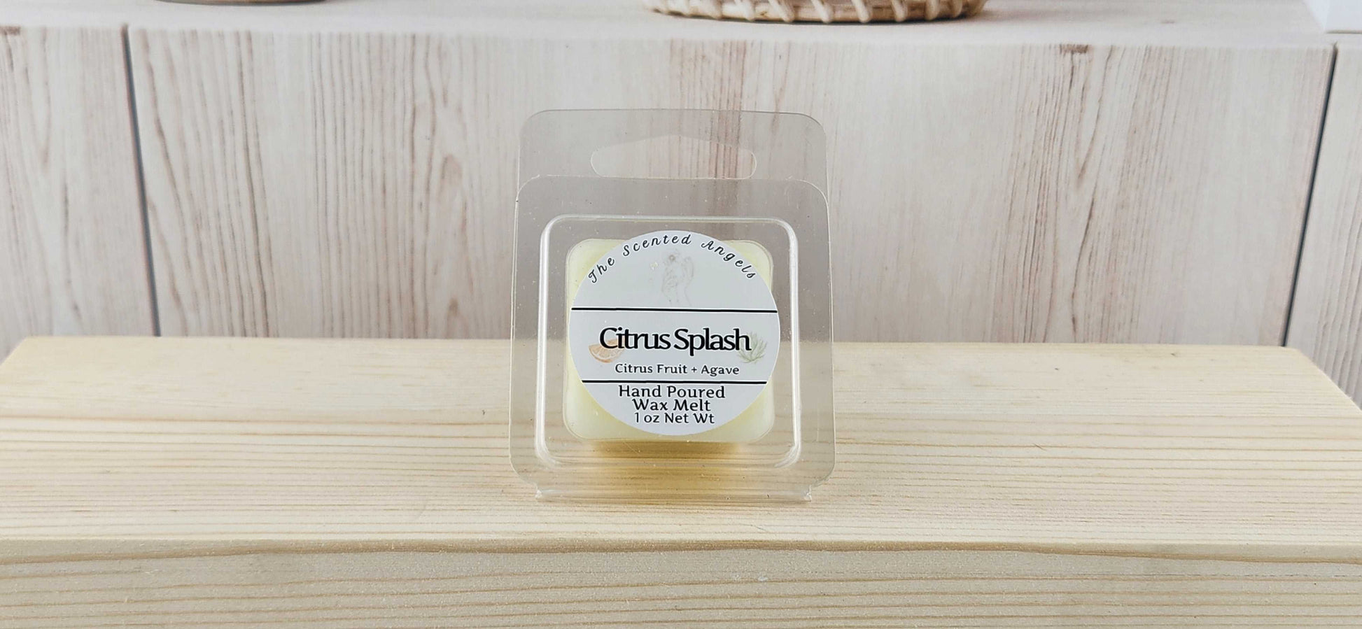 Citrus Splash Scented Wax Melts - 2.5 oz - 6 cubes - Home Fragrance The Scented Angels Wax Melts