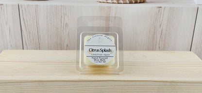Citrus Splash Scented Wax Melts - 2.5 oz - 6 cubes - Home Fragrance The Scented Angels Wax Melts