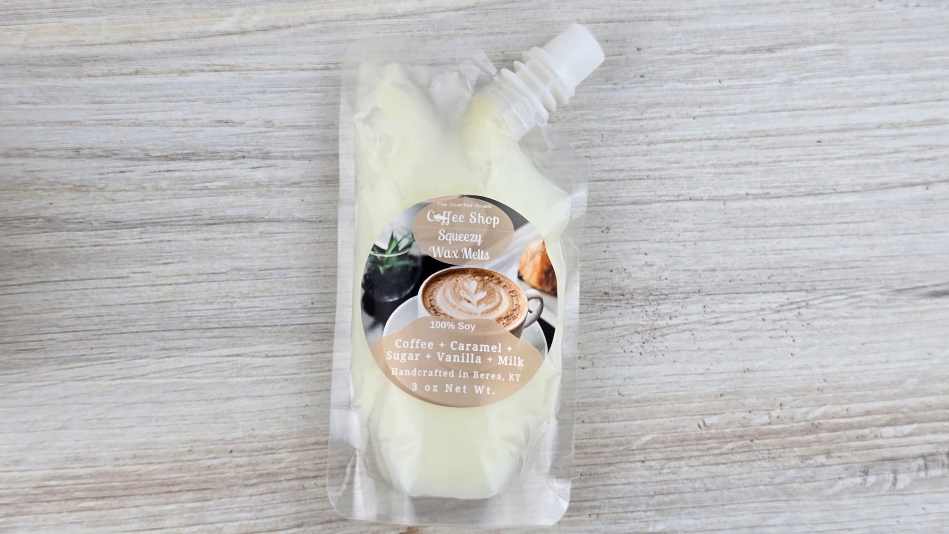 wax melt pouch laying flat