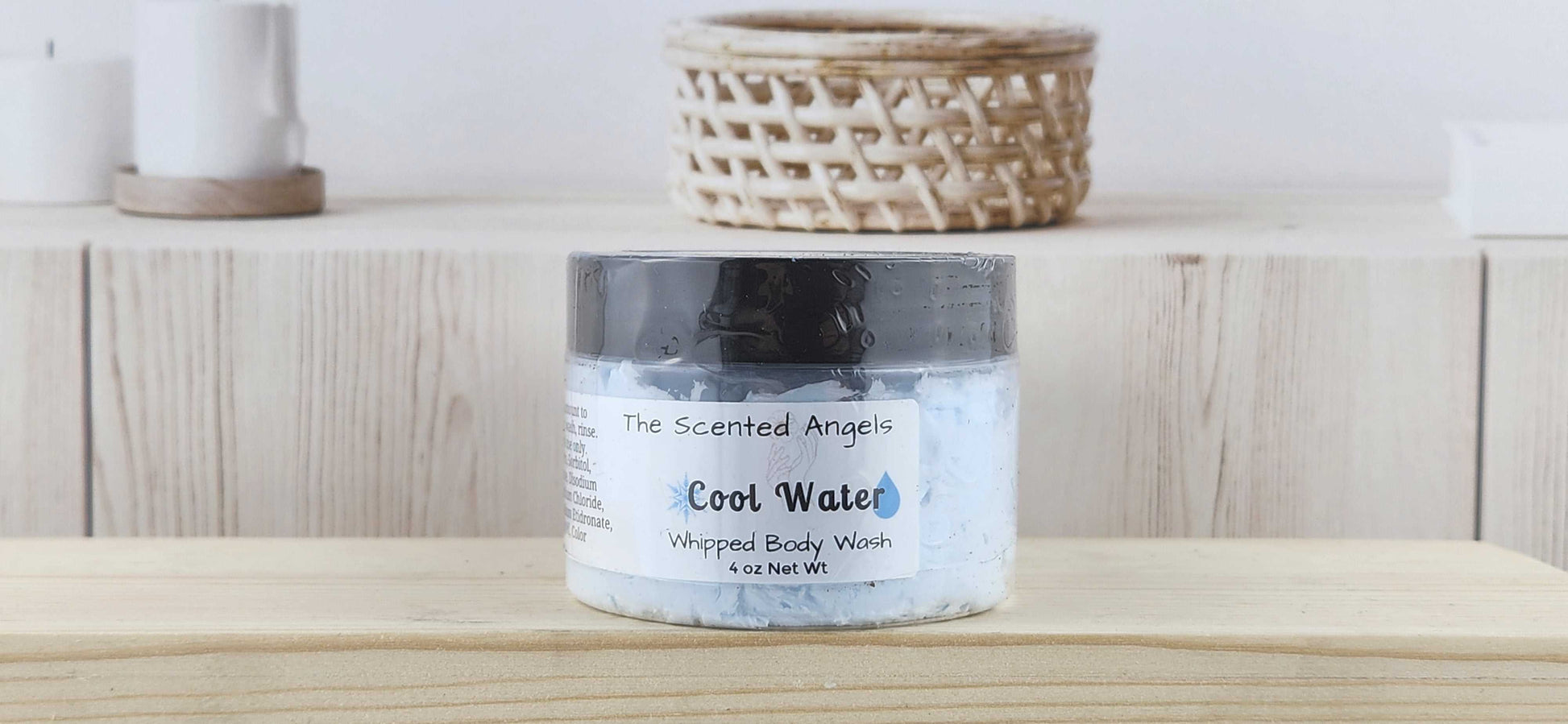 Cool Water Whipped Body Wash The Scented Angels Whipped Body Wash