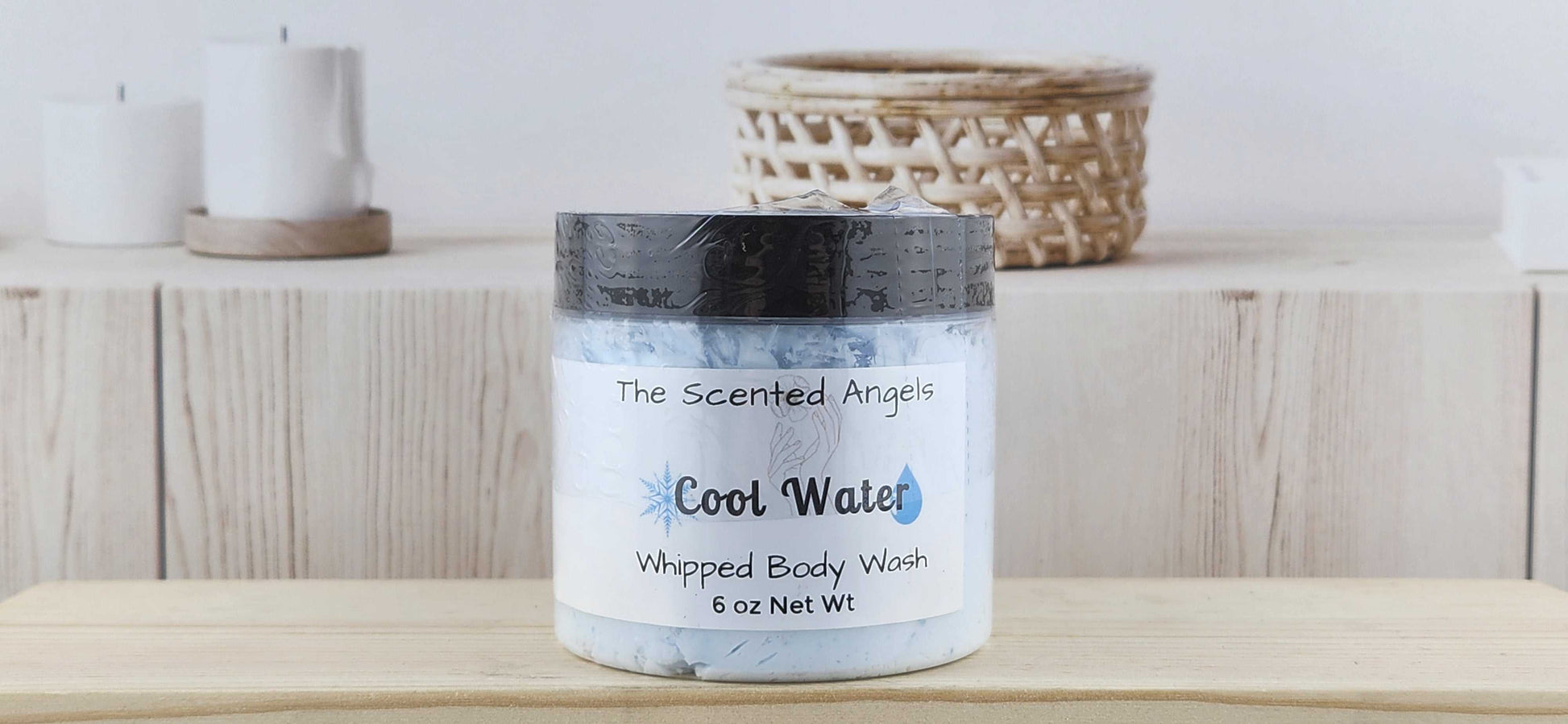 Cool Water Whipped Body Wash The Scented Angels Whipped Body Wash