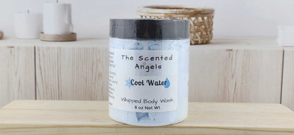 Cool Water Whipped Body Wash The Scented Angels Whipped Body Wash